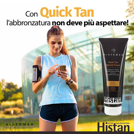 Histomer Histan Quick Tan Special Cream Acceleratore Fissatore Solare Per Abbronzatura 250 Ml Bellezza/Cura della pelle/Protezione solare e abbronzatura/Acceleratori di abbronzatura Beauty Sinergy F&C - Treviso, Commerciovirtuoso.it