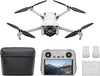 DJI Mini 3 Fly More Combo (DJI RC) - Ultralight Foldable Mini Drone with Camera 4K HDR, Up to 114 Minutes Flight Time (3 Batteries), Vertical Shooting, 3-Axis Gimbal, 10km HD Transmission, C0