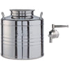 Contenitore in acciaio inox AISI 304 Made in Italy per olio d'oliva
