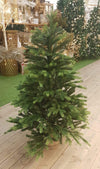 Albero di natale pinetto Norvegia in PVC + PE effetto Real Touch  h 120 cm