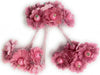 72-Fiori-Artificiale-Rosa-Tessuto-Glitter-Bocciolo-Finte-Segnaposto-Wedding