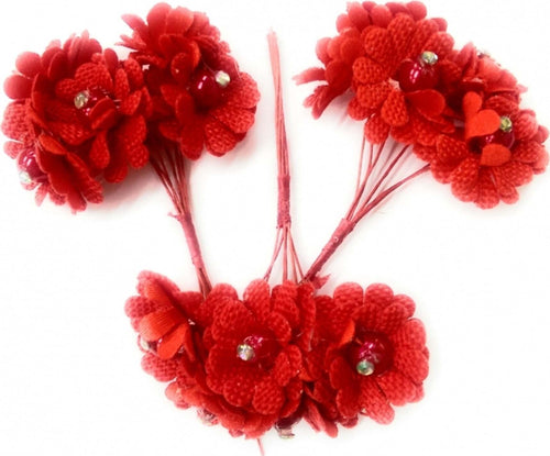 72 FIORI ARTIFICIALE ROSSO TESSUTO GLITTER BOCCIOLO FINTE SEGNAPOSTO WEDDING Casa e cucina/Hobby creativi/Materiali per hobby creativi/Forniture per feste/Decorazioni nozze/Decorazioni ricevimento Trade Shop italia - Napoli, Commerciovirtuoso.it