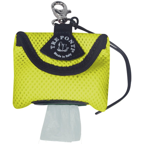 Tre Ponti Dispenser Porta Sacchetti Giallo Fluo