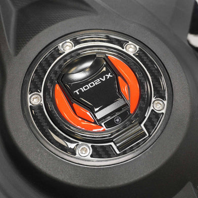 Adesivo 3D Protezione Tappo Serbatoio compatibile con Morbidelli T1002VX 2025