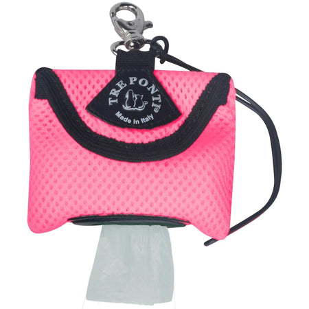Tre Ponti Dispenser Porta Sacchetti Rosa Fluo