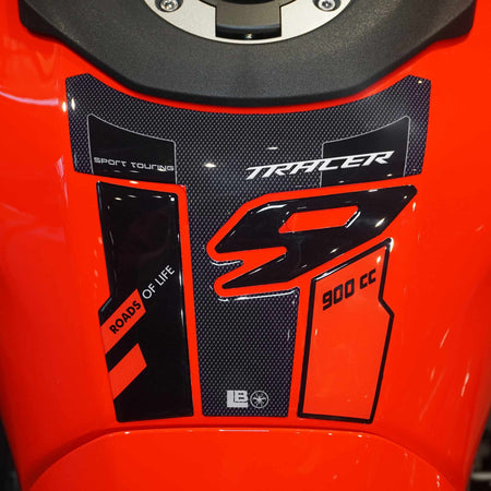 Paraserbatoio Adesivo 3D Protezione moto compatibile con Yamaha Tracer 9 2025