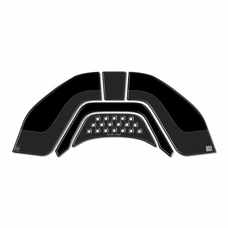 Adesivo Paraserbatoio BASSO serbatoio moto compatibile con Yamaha Tracer 9 2025