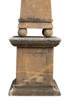Biscottini Obelisco in Pietra L57xPR57xH215 cm Splendido robusto base Offerta Speciale