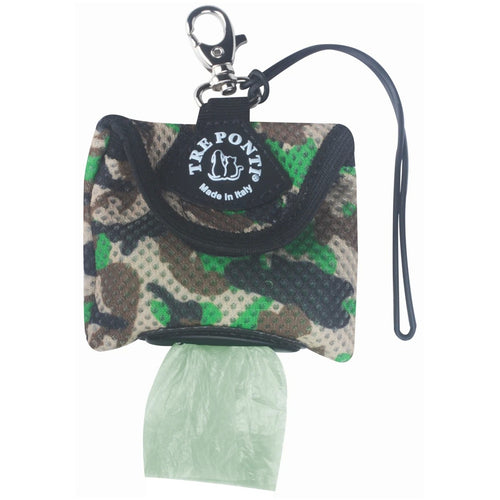 Tre Ponti Dispenser Porta Sacchetti Mimetico Verde