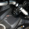 Adesivo 3D Protezione zona chiave moto compatibile con Yamaha Tracer 9 2025