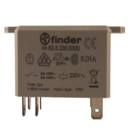 Relè 230 VCA 30A monostabile 1 bobina 2NA Finder