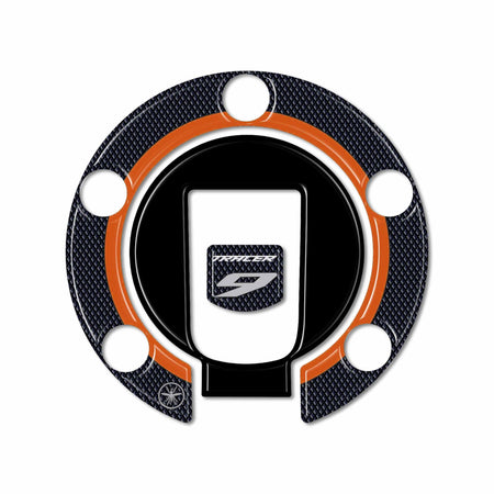 Adesivo 3D Protezione Tappo Serbatoio moto compatibile con Yamaha Tracer 9 2025