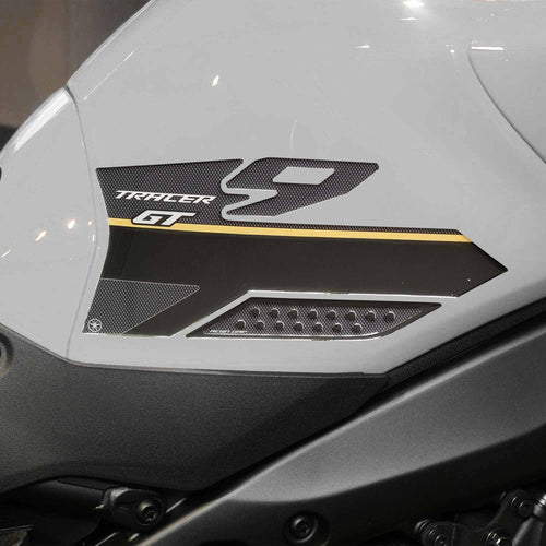Adesivi 3D Protezioni Laterali serbatoio compatibili con Yamaha Tracer 9 GT 2025