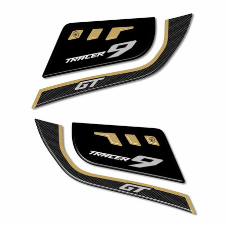 Adesivi 3D Protezioni Paramani moto compatibili con Yamaha Tracer 9 GT 2025