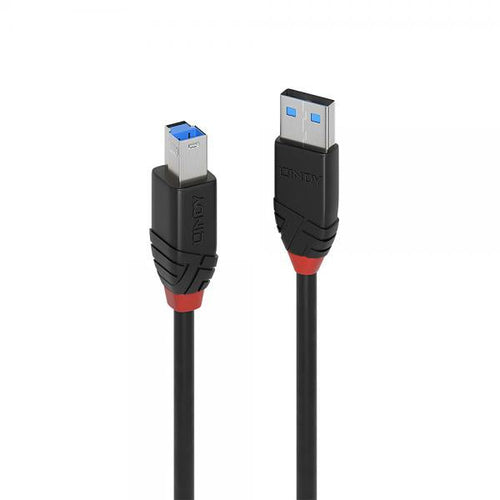 Lindy 43227 cavo USB USB 3.2 Gen 1 [3.1 Gen 1] 10 m USB A USB B Nero (10m USB 3.0 Active Cable Slim - Warranty: 24M)