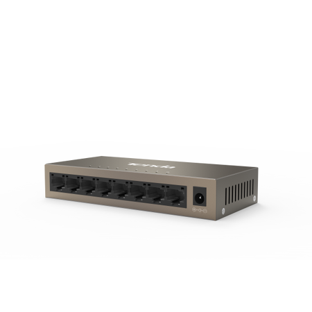 Tenda SWITCH BUSINESS TEG1008M - IEEE 802.3uxab 8x Self Adjust RJ45 Gigabit- Capacità 16Gbps- Protez fulm 6KV su ogni porta