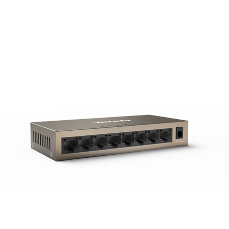 Tenda SWITCH BUSINESS TEG1008M - IEEE 802.3uxab 8x Self Adjust RJ45 Gigabit- Capacità 16Gbps- Protez fulm 6KV su ogni porta