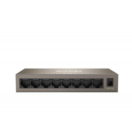 Tenda SWITCH BUSINESS TEG1008M - IEEE 802.3uxab 8x Self Adjust RJ45 Gigabit- Capacità 16Gbps- Protez fulm 6KV su ogni porta