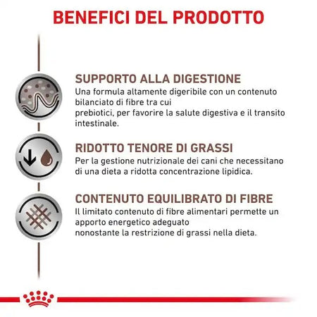 Royal Canin Gastrointestinal Low Fat Scatoletta per Cani Adulti