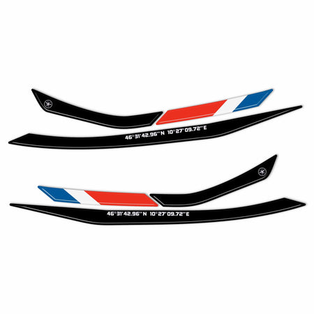 Adesivi Protezione maniglie compatibili con Moto Guzzi Stelvio Duecento Tributo