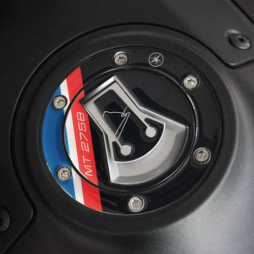 Adesivo 3D Protezione Tappo compatibile con Moto Guzzi Stelvio Duecento Tributo