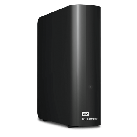 Hard disk esterno WD Elements Desktop - 3.5" - 12000Gb (12TB) - Esterno - Win/Mac - USB 3.0 (Retrocomp. usb 2.0) - Nero
