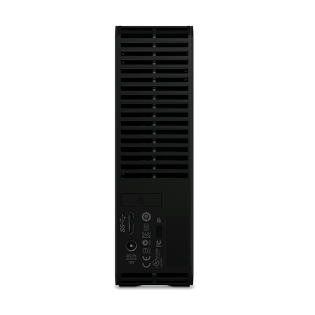 Hard disk esterno WD Elements Desktop - 3.5" - 12000Gb (12TB) - Esterno - Win/Mac - USB 3.0 (Retrocomp. usb 2.0) - Nero