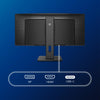 PHILIPS MONITOR CURVO 34 VA 21:9 WQHD 5MS 300CDM, DP/HDMI, USB-C, ALTEZZA, MULTIMEDIALE