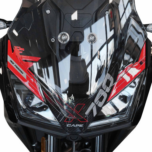Adesivo 3D Protezione Frontale compatibile con Moto Morini X-Cape 700 2025