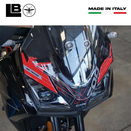 Adesivo 3D Protezione Frontale compatibile con Moto Morini X-Cape 700 2025
