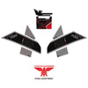 Protezioni Serbatoio Kit Adesivi 3D compatibili con Moto Morini X-Cape 700 2025