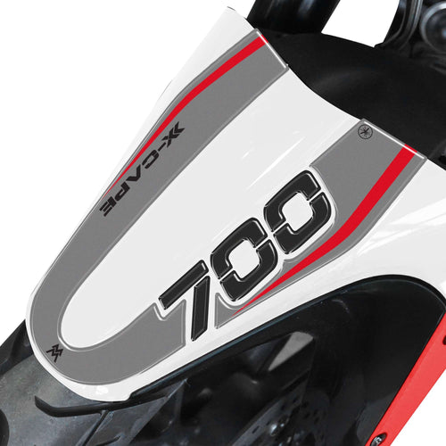 Adesivo 3D Protezione Parafango compatibile con Moto Morini X-Cape 700 2025