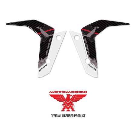 Adesivi 3D Parasteli Parafango compatibili con Moto Morini X-Cape 700 2025