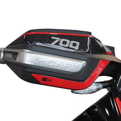 Adesivi 3D Protezioni Paramani compatibili con Moto Morini X-Cape 700 2025