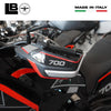Adesivi 3D Protezioni Paramani compatibili con Moto Morini X-Cape 700 2025