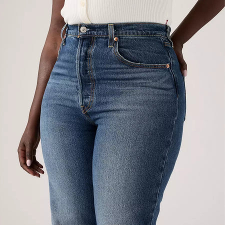 Levi's Jeans donna Ribcage Straight Alla Caviglia
