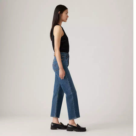 Levi's Jeans donna Ribcage Straight Alla Caviglia