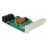 DeLOCK 90382 scheda di interfaccia e adattatore Interno SATA (Delock - lagringskontrol - SATA 6Gb/s)