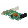 DeLOCK 90382 scheda di interfaccia e adattatore Interno SATA (Delock - lagringskontrol - SATA 6Gb/s)
