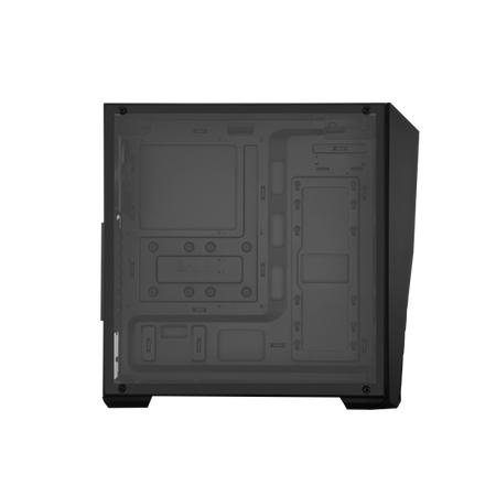 Case MasterBox K501L- Acrylic panel-USB3-AudioI&O-2xHDD3.5"-2x2.5"SSD-120mm Fr. RGB LED FAN 120mm Fan-Rad.Supp.-NO PSU