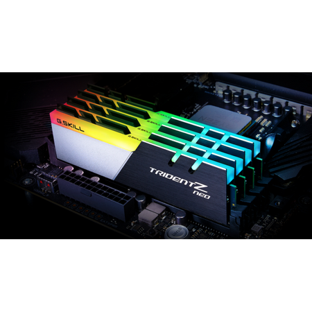 Progettate e ottimizzate per la piena compatibilita' con gli ultimi processori e schede madri, Trident Z Neo offre prestazioni di memoria senza precedenti e un'illuminazione RGB