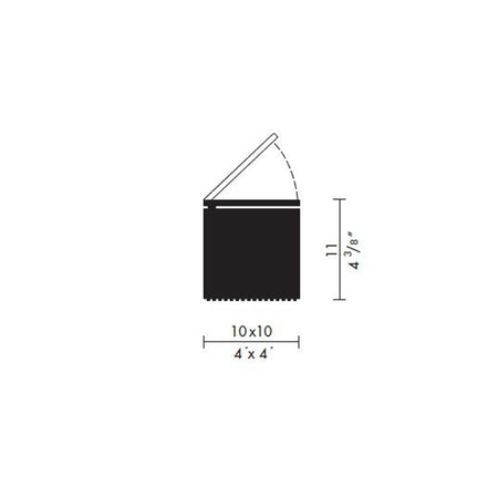 Lampada da lettura Cini&Nils Cuboled White