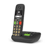 GIGASET E290A (NERO) - TELEFONO CORDLESS SENIOR - VIVAVOCE - TASTI GRANDI - SEGRETERIA