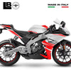 Adesivi 3D Protezioni Laterali Serbatoio compatibile con Aprilia RS 125 2021-25