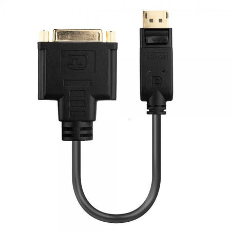 LINDY ADATTATORE CAVO DISPLAYPORT/DVI-D, M/F, ATTIVO, 15CM