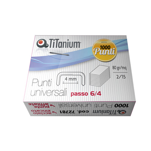 Scatola 1000 Punti Universali Titanium 6/4
