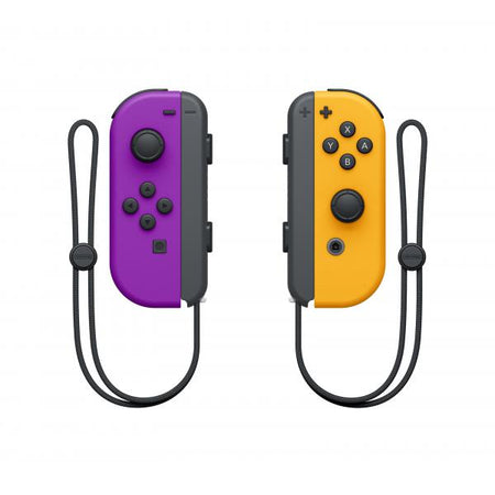 CONTROLLER SWITCH NINTENDO JOY-CON COPPIA VIOLA NEON/ARANCIONE NEON
