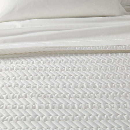 Copriletto Trapuntato Hydra ! Caleffi In Raso Di Cotone Matrimoniale  - Eleganza e Comfort