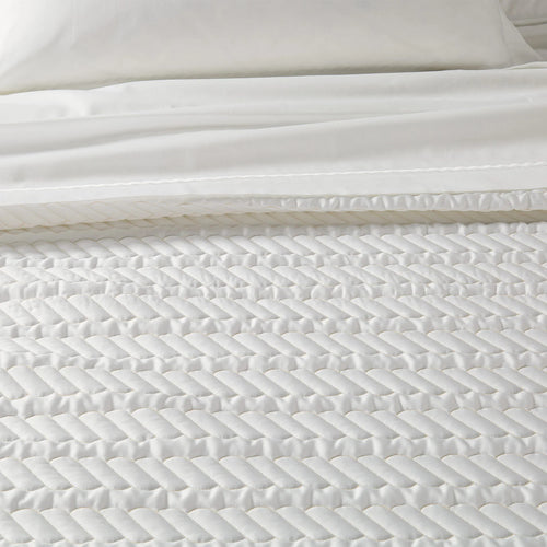 Copriletto Trapuntato Hydra ! Caleffi In Raso Di Cotone Matrimoniale  - Eleganza e Comfort