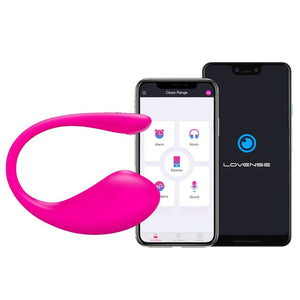 LOVENSE Lush 3 ovetto ovulo vibrante vibratore wireless in silicone rosa con batteria integrata e comando app